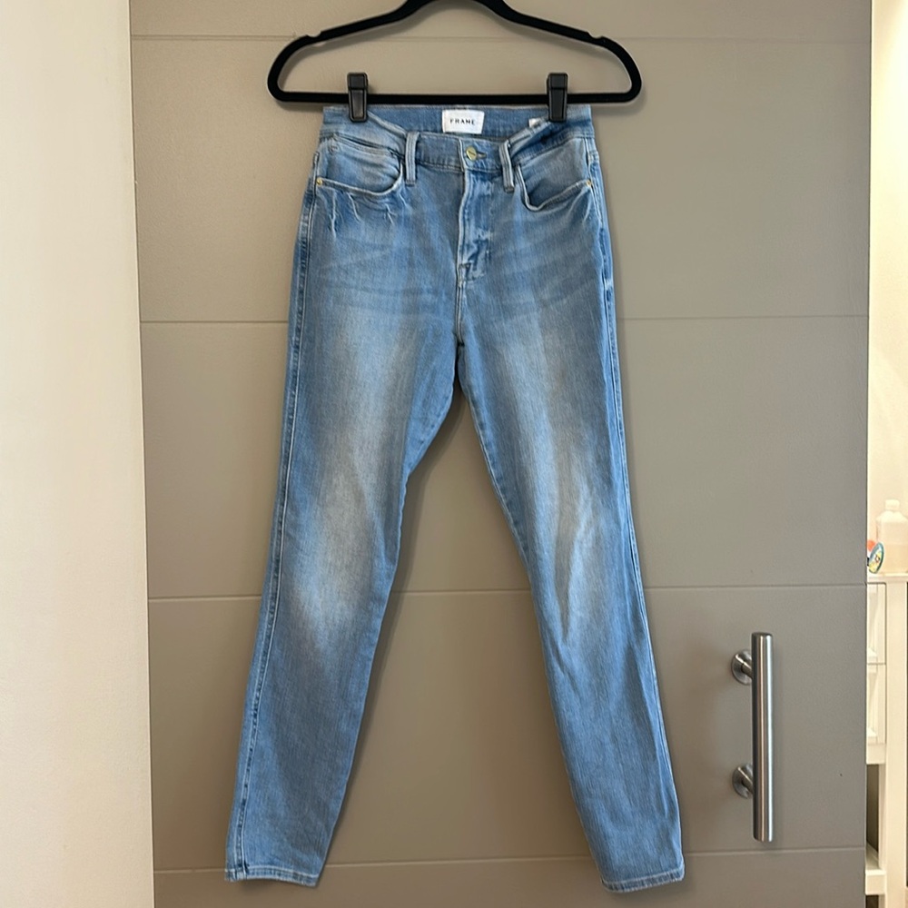 Frame denim Le High Double needle Tropic Skinny jeans